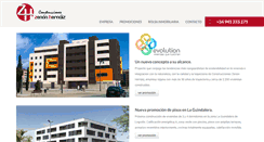 Desktop Screenshot of construccioneszenon.com